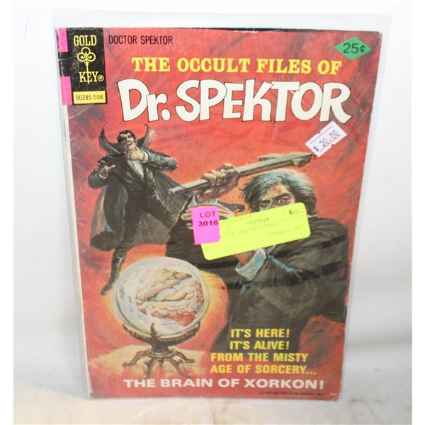 DOCTOR SPECTRE COMIC