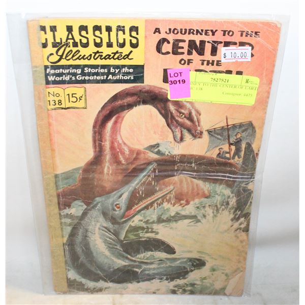 JOURNEY TO THE CENTER OF EARTH COMIC 138