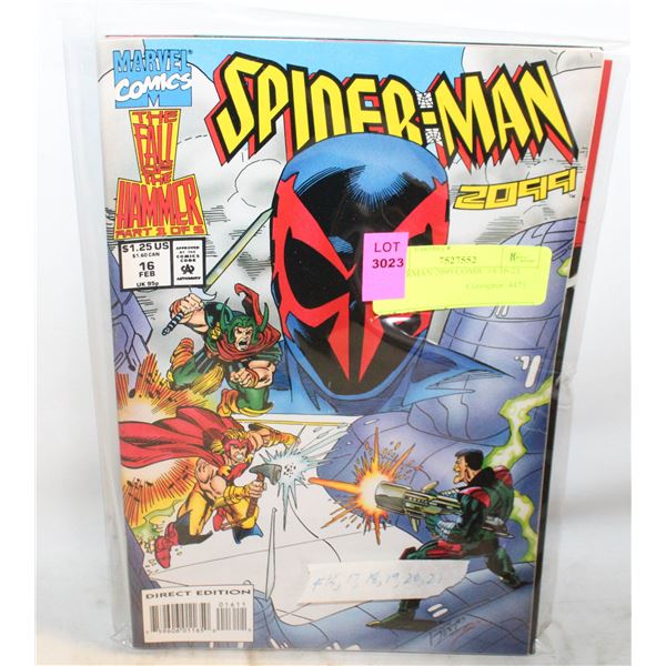 SPIDERMAN 2099 COMIC #S 16-21