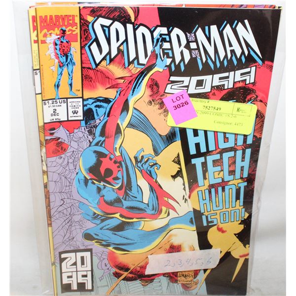 SPIDERMAN 2099 COMIC #S 2-6