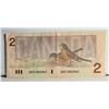 Image 2 : 12)  CANADIAN 1986 TWO DOLLAR