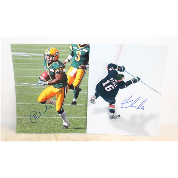 UNAUTHENTICATED SIGNED PICTURES: JARRET