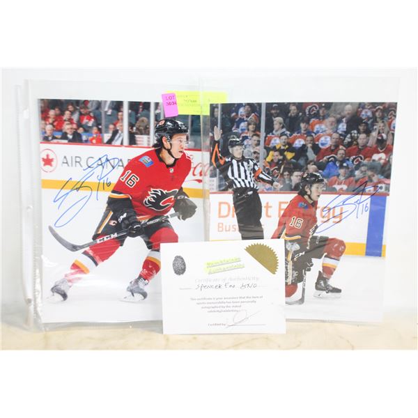 SPENCER FOO SIGNED PICTURE 8" X 10"