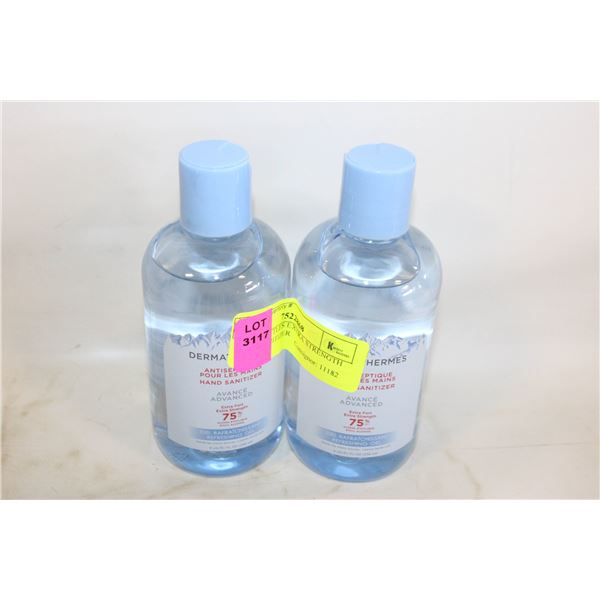 2-8OZ BOTTLES EXTRA STRENGTH HAND SANITIZER