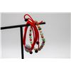 Image 1 : #140-NATURAL JADE JADEITE DONUT & BEAD BRACELET