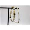 Image 1 : #129-NATURAL JADE JADEITE BEAD BRACELET