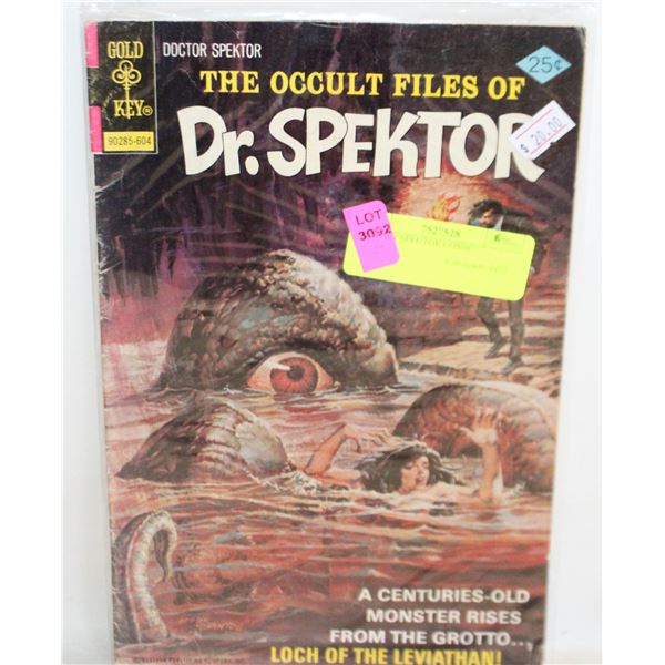 DOCTOR SPECTOR COMIC