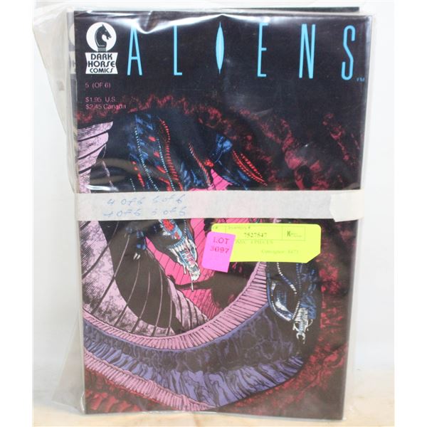 ALIENS COMIC  4 PIECES