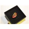 Image 1 : GOLD TONE WAMEN'S RING SZ8