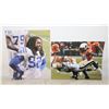 Image 1 : (2) UNVERIFIED SIGNED FOOTBALL PICTURES