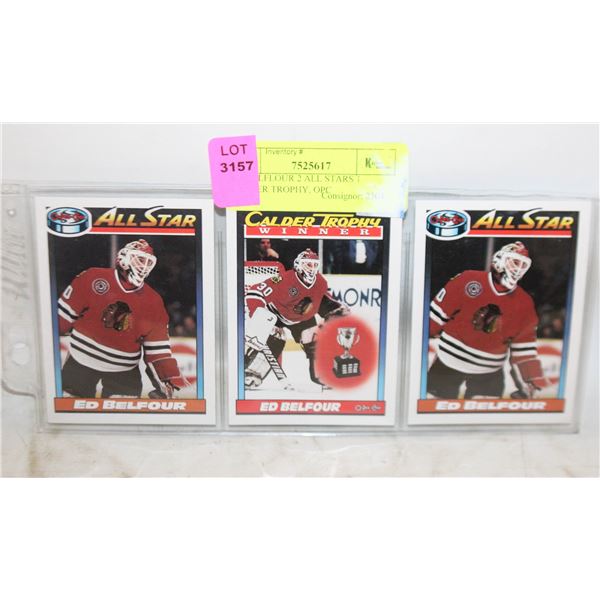 ED BELFLOUR 2 ALL STARS 1 CALDER TROPHY, OPC