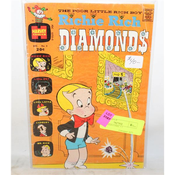 RICHIE RICH COMIC # 3