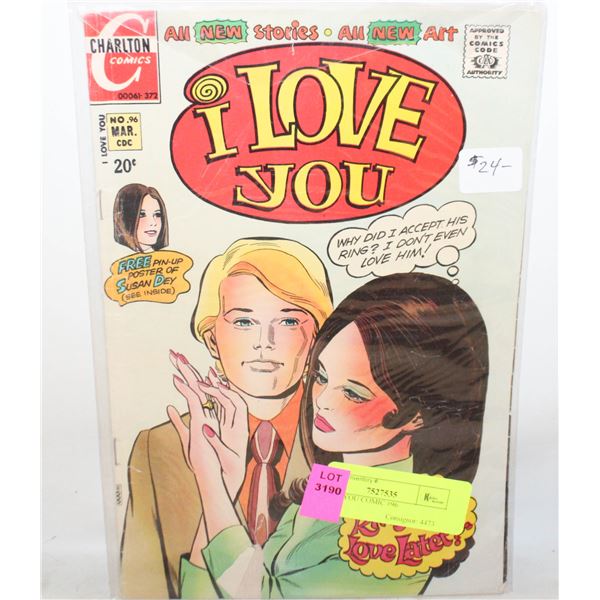 I LOVE YOU COMIC #96