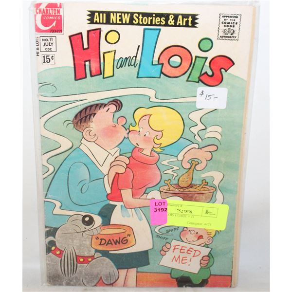 HI AND LOIS COMIC # 11