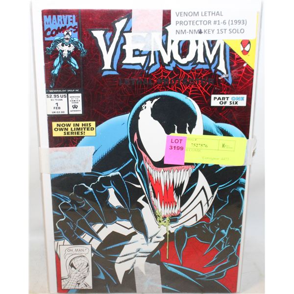 VENOM #1-6 COMIC