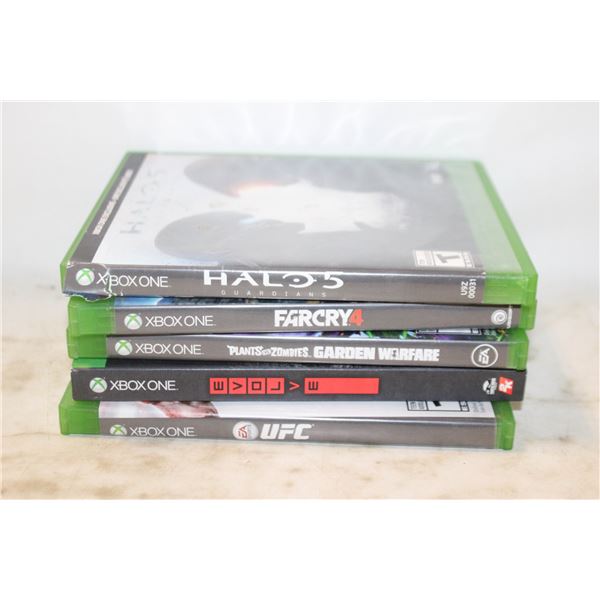 XBOX ONE GAMES
