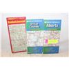 Image 1 : PLASTIC COATED AB/CB/SASK MAPS