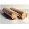 Image 1 : 16)  LOT OF 2 ROLLS OF CANADIAN