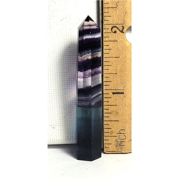 14)  NATURAL 12.6 GRAM  FLOURITE