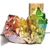 Image 1 : 9)  NATURAL 192.6 GRAM RAINBOW AURA