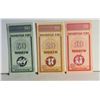 Image 2 : 5)  LOT OF 3 BANKNOTES FROM 1993