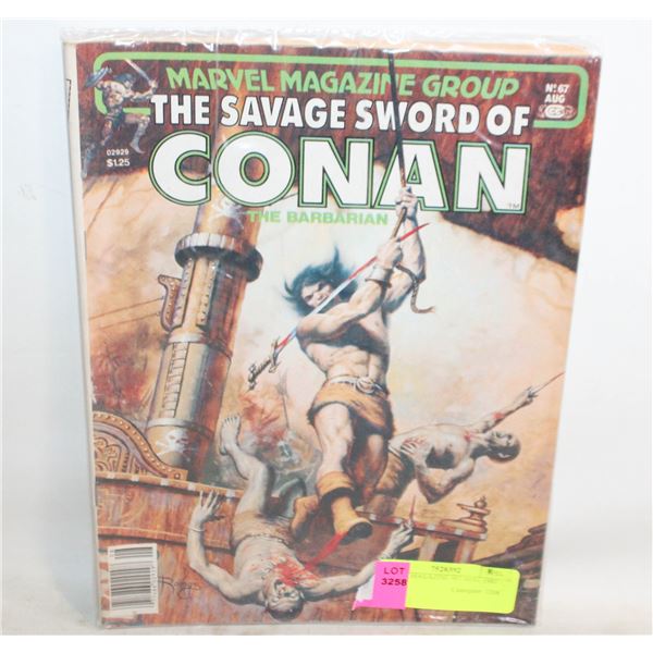 CONAN MAGAZINE #67 AUG. 1981