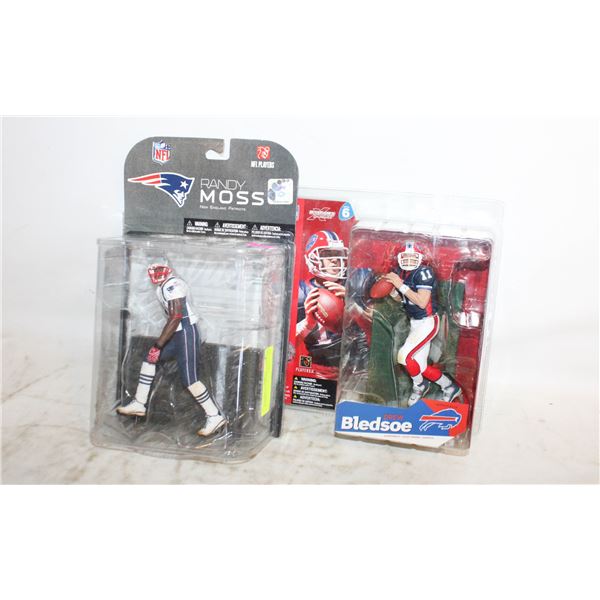 VINTAGE MCFARLANE RANDY MOSS & DREW