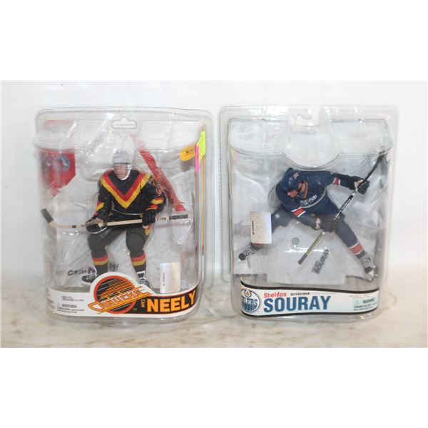 VINTAGE MCFARLANE CAM NEELY & SHELDON