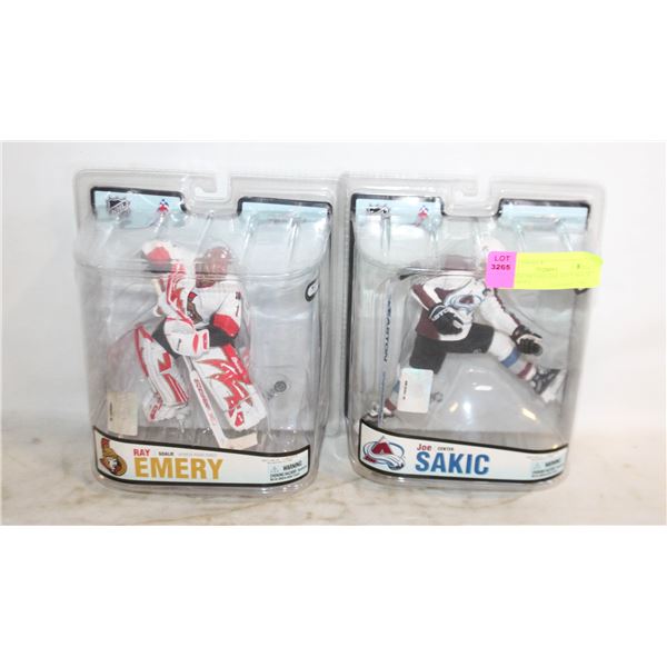 VINTAGE MCFARLANE JOE SAKIC & RAY EMERY
