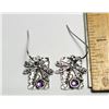 Image 1 : 28)  SILVER TONE WITH BEZEL SET