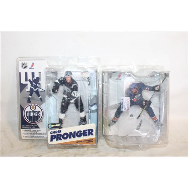 VINTAGE OILERS CHRIS PRONGER & SHELDON