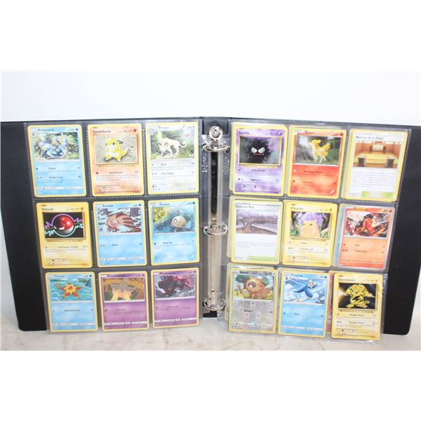 BINDER OF POKEMON CARDS