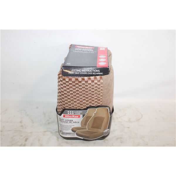 NEW WHO-RAE LAWSON LUXURY PLUSH SEAT COVERS