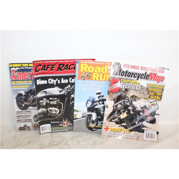 LOT OF MOTORCYCLE MAGAZINES