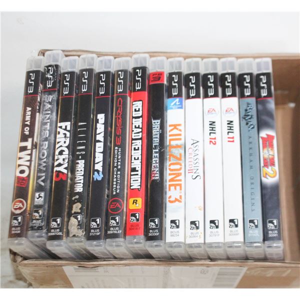 14 PS3 GAMES