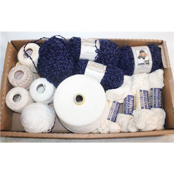 LOT OF COTTON AND POLYESTER