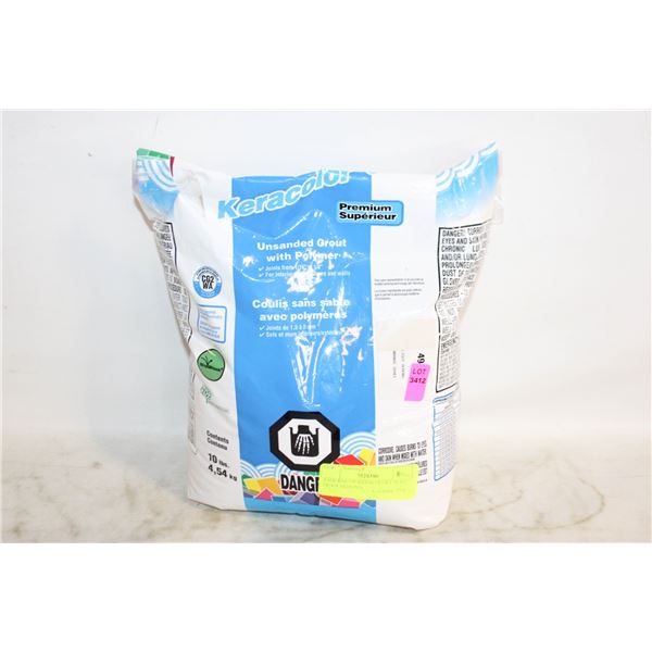 8.6LB BAG OF KERACOLOR GROUT LIGHT ALMOND
