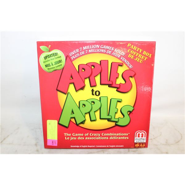 APPLES TO APPLES- CRAZY COMBINATION GAME