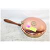 Image 1 : VINTAGE COPPER & BRASS LIDDED CRUMB CATCHER