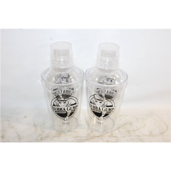 VINTAGE BUBBA GUMP ACRYLIC COCKTAIL SHAKER (2)