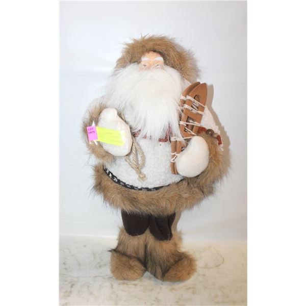 PORCELAIN FACE 24" FATHER CHRISTMAS