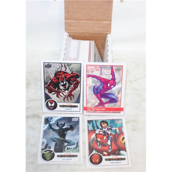 STORAGE BOX 100 COUNT VARIOUS MARVEL
