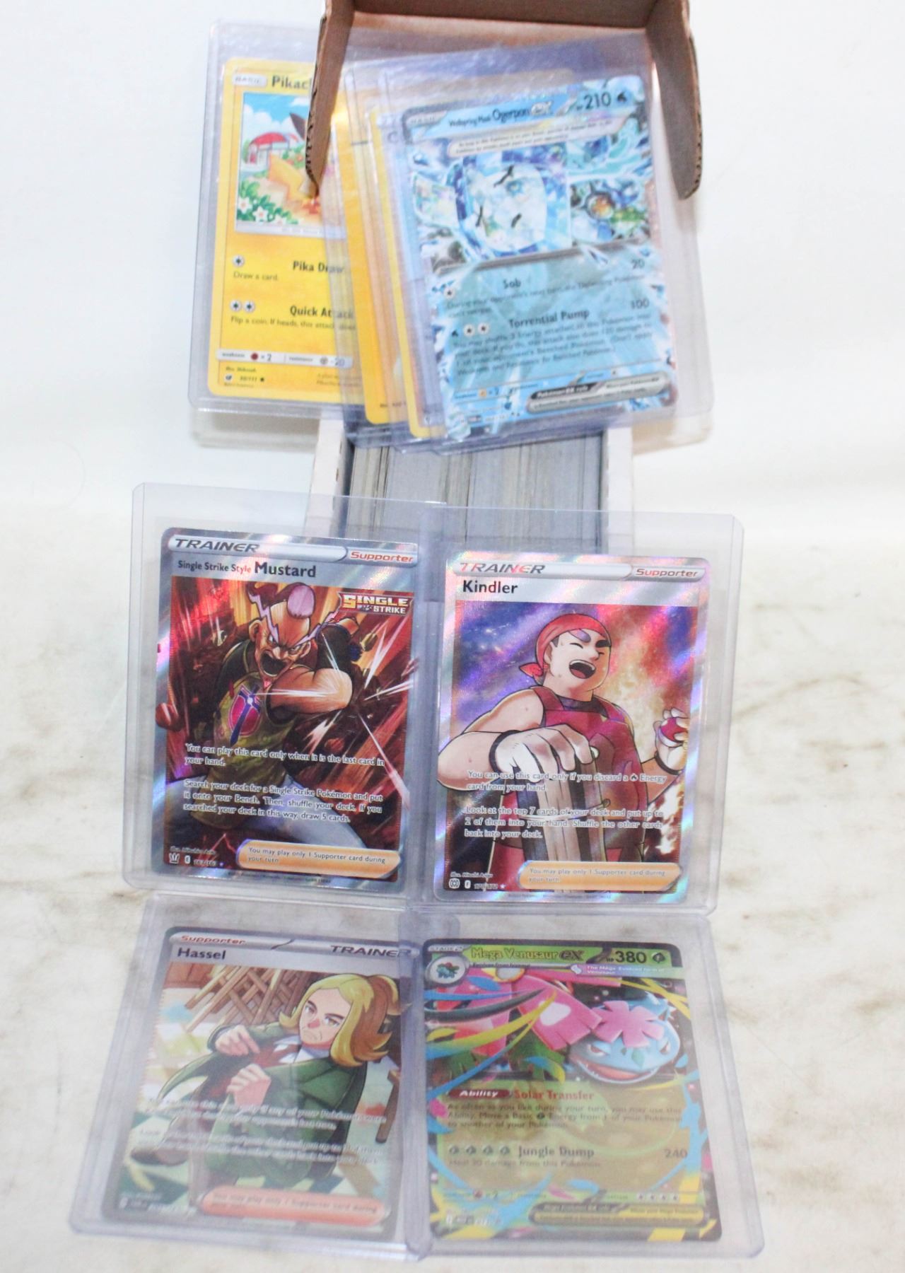 Pokemon Rack Box POKEMON STORAGE BOX 100 COUNT WITH