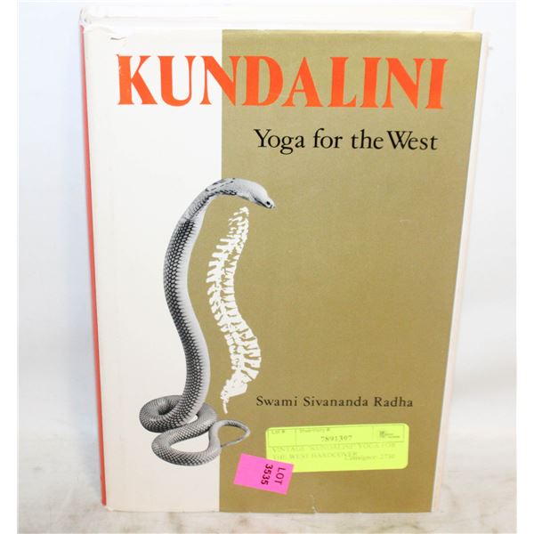 VINTAGE "KUNDALINI" YOGA FOR THE WEST HARDCOVER