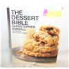 Image 1 : THE DESSERT BIBLE BY CHRISTOPHER KIMBALL COOKBOOK