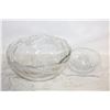 Image 1 : VINTAGE GLASS SERVING WARE ASSORTED