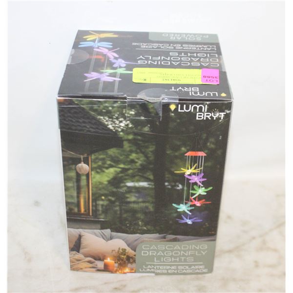 NEW SOLAR CASCADING DRAGONFLY(6) LIGHTS