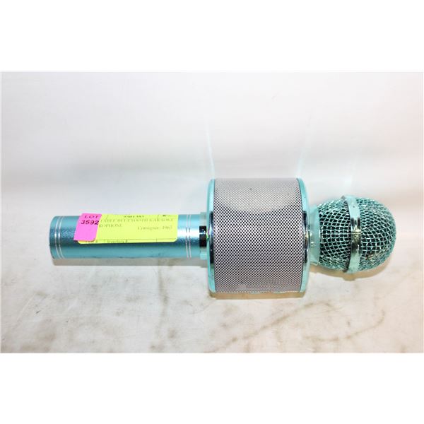 PORTABLE BLUETOOTH KARAOKE MICROPHONE