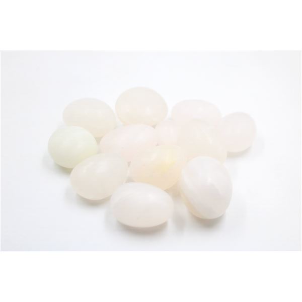 #176-NATURAL PINK JADE TUMBLE 775CT