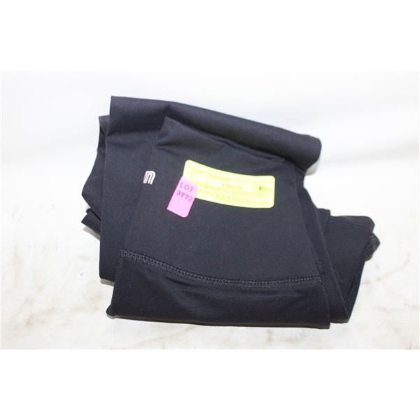 NEW MONDETTA ACTIVE FLARE LEGGINGS BLACK SIZE LG